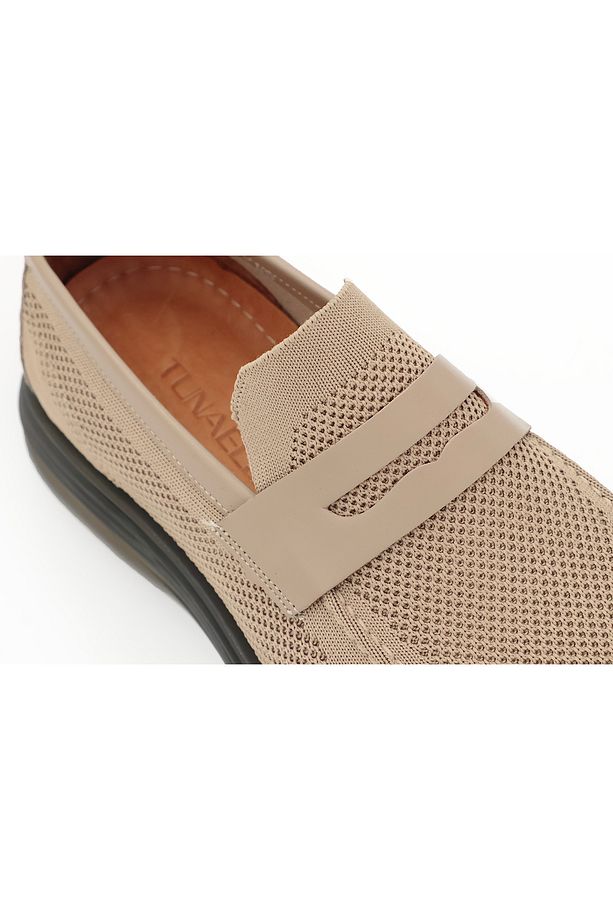 Triko Örme EVA/TPU Taban Loafer Model Erkek Ayakkabı - Tuna 3550 - 5