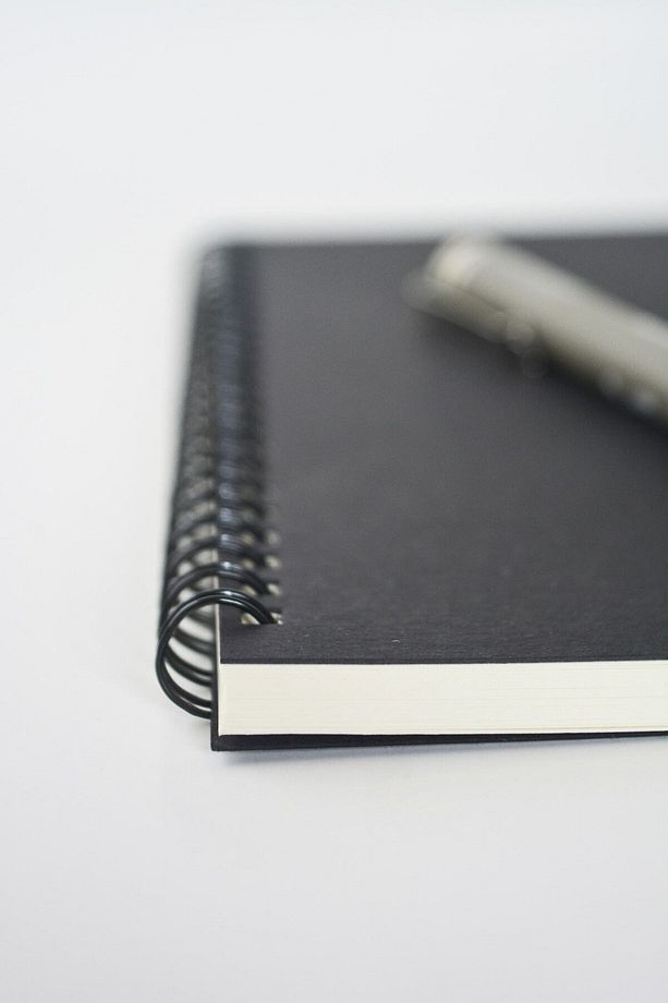 A5 Siyah Kraft Kapaklı Çizgisiz Defter, A5 Defter, 60 Yaprak(120 SAYFA) - 4