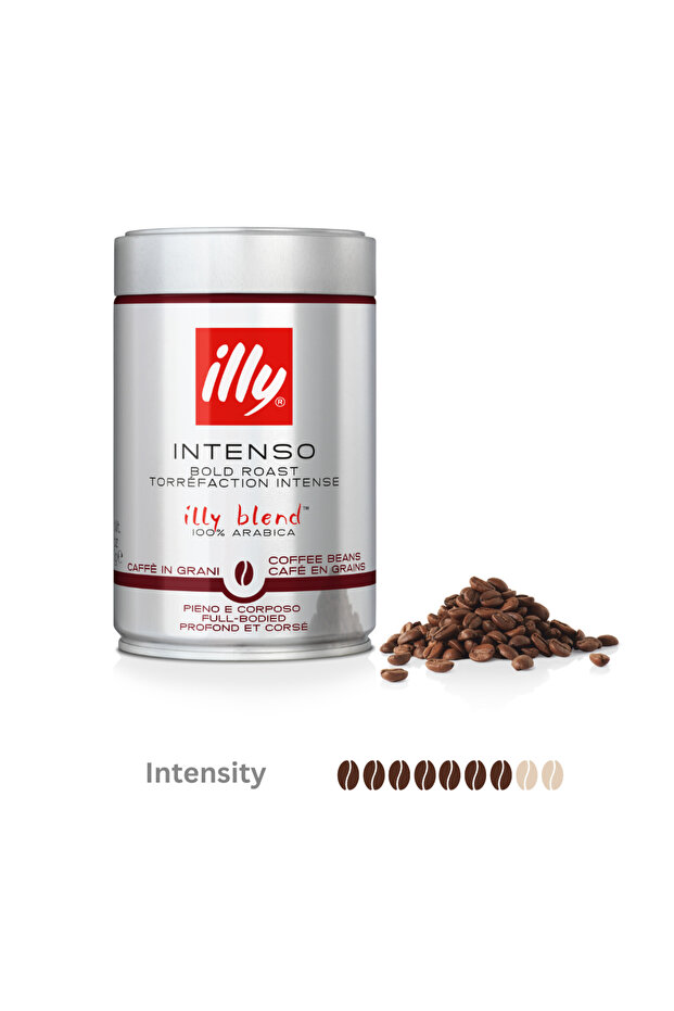 Illy Intenso Bold Roast Coffee Beans 250 gr
