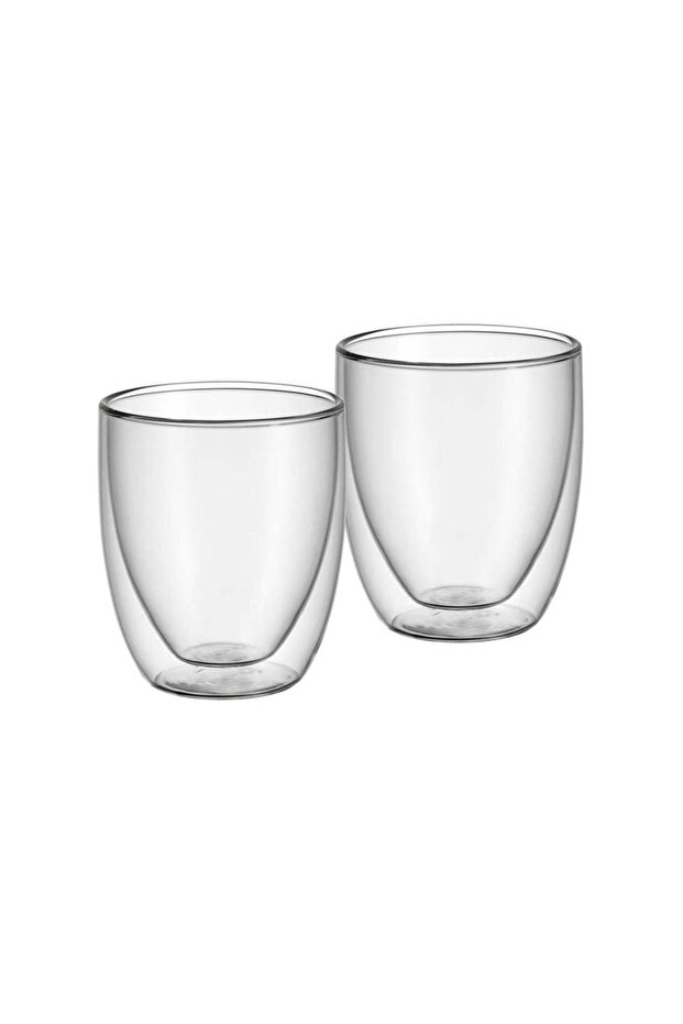 Cappucino Bardağı Cam 2''li - 1