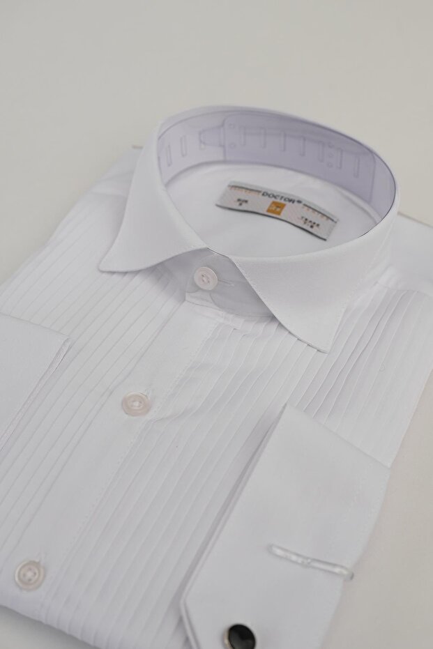 Piliseli Ata Yaka Gömlek - 4