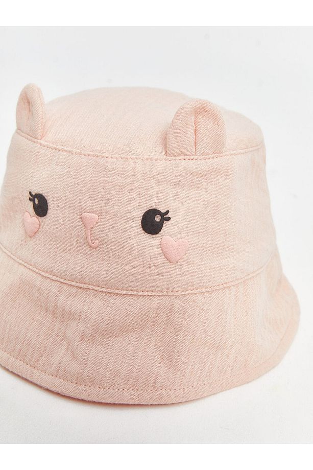 LCW baby Hayvan Figürlü Kız Bebek Bucket Şapka - 2