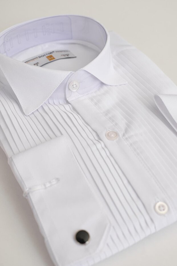 Piliseli Ata Yaka Gömlek - 2