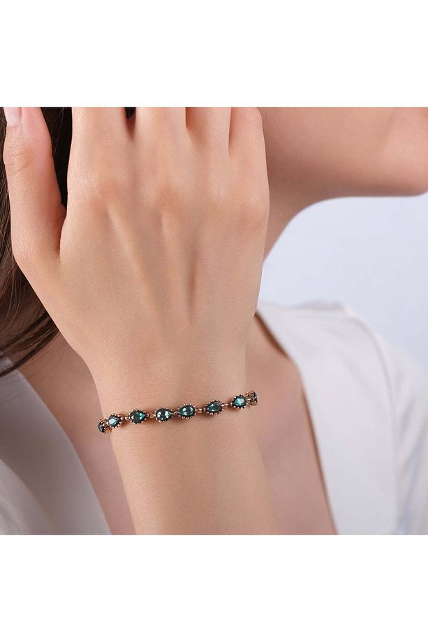 1.6 Karat Zümrüt Bileklik, Mücevher Sertifikalı - 3