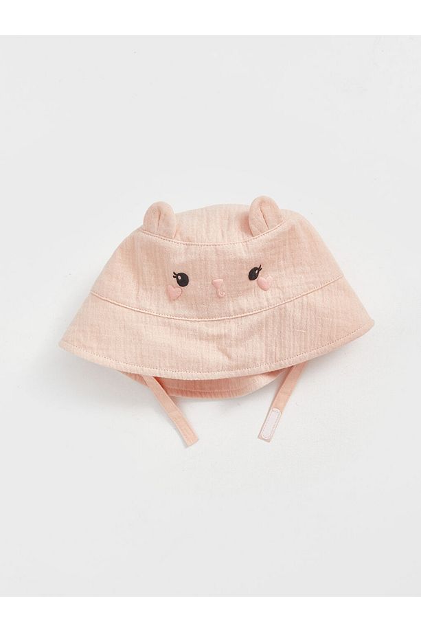 LCW baby Hayvan Figürlü Kız Bebek Bucket Şapka - 4