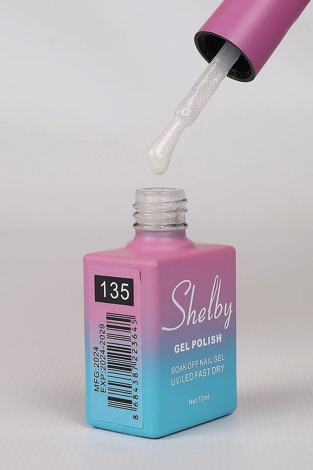 Shelby 10 Ml. A135 Inci Tozu Krom Kalıcı Oje - 2