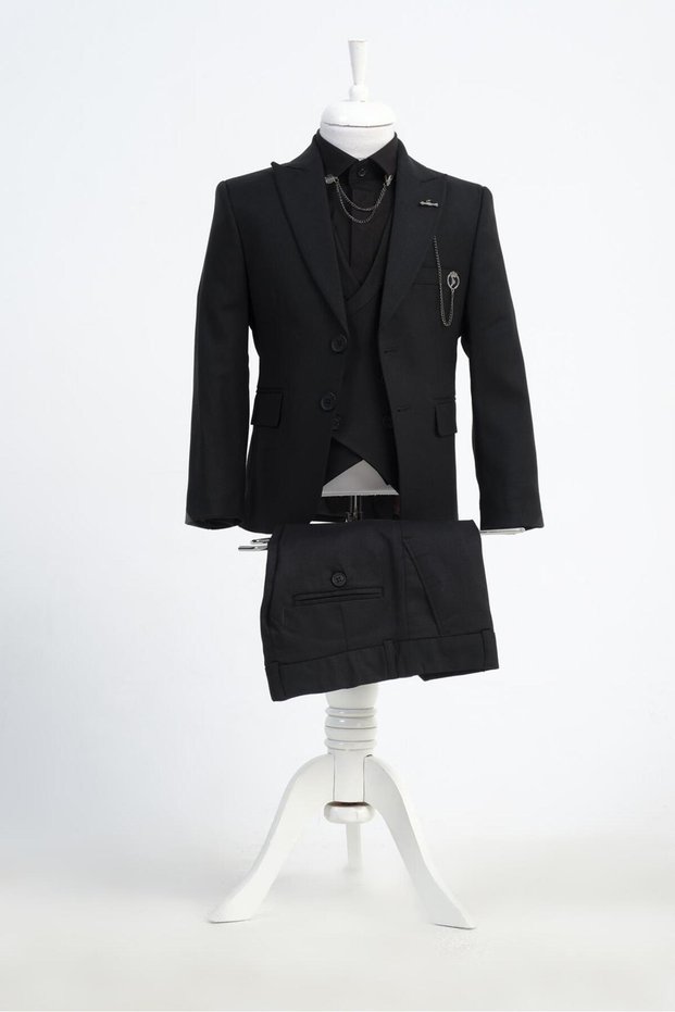 Boy's Vest Suit / Without Shirt_Mnvs1134