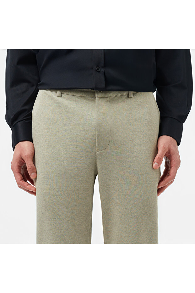 Erkek Regular Fit Bej Pantolon - 4