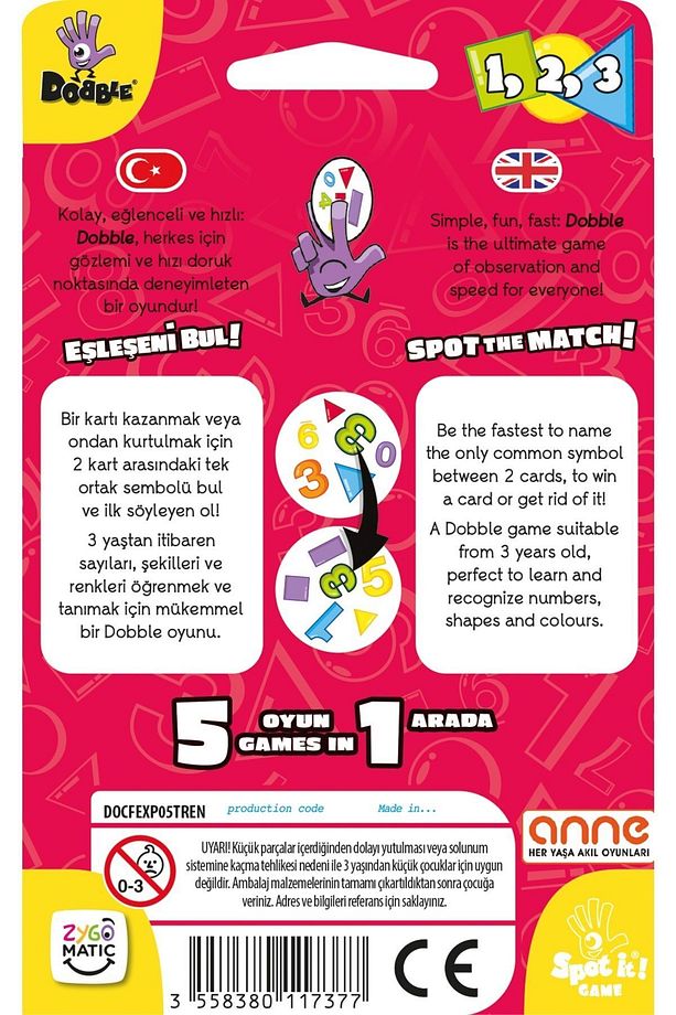 DOBBLE 1,2,3 ECO - 3