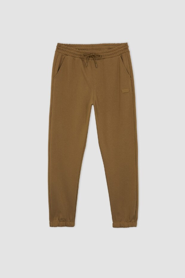 Regular Fit Jogger Eşofman Altı Cepli Beli Paçası Lastikli X8286az23au - 1
