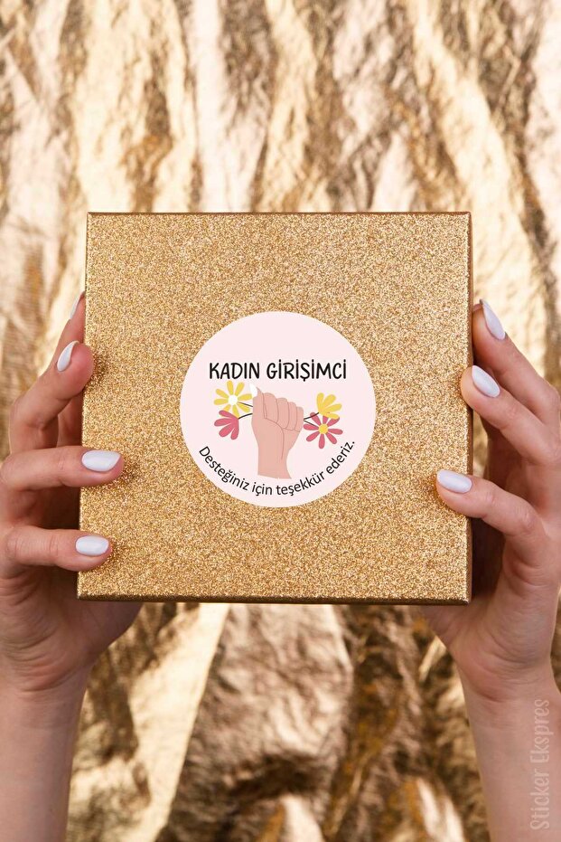 Women Entrepreneur Label Packaging and Product Sticker