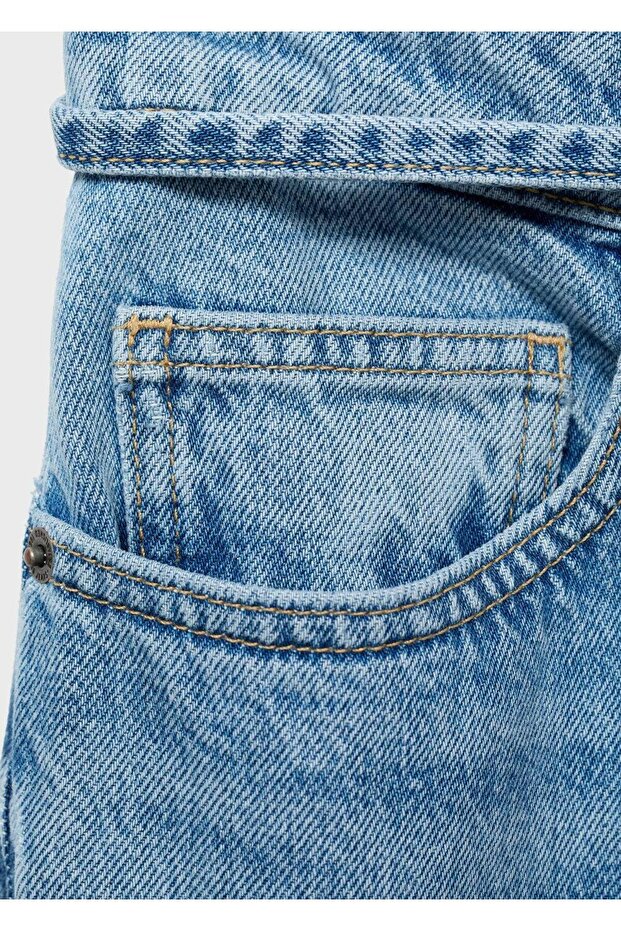 Kemerli balloon jean - 5