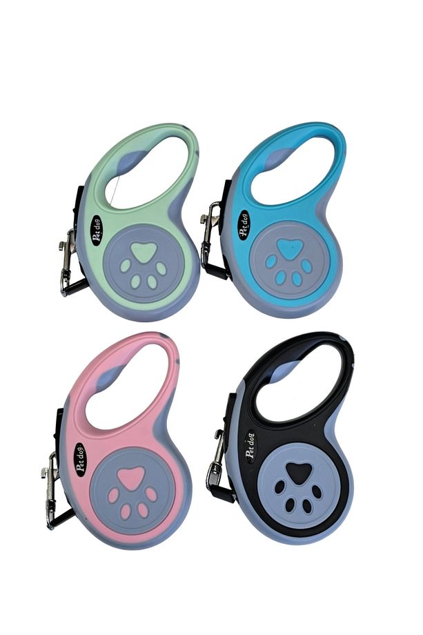 Classic Otomatik Şerit Köpek Gezdirme Tasma, Makaralı Otomatik Köpek Gezdirme Tasması - 1