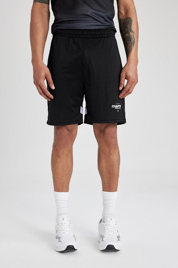 Fit Slim Fit Dar Kesim Sporcu Kısa Paça Şort B5028ax24sp - 7
