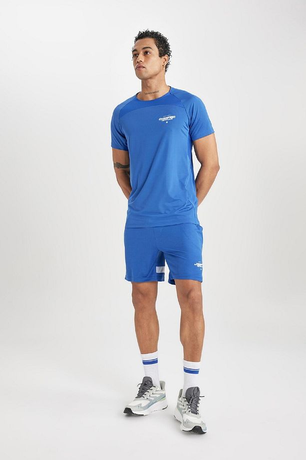 Fit Slim Fit Dar Kesim Sporcu Kısa Paça Şort B5028ax24sp - 5
