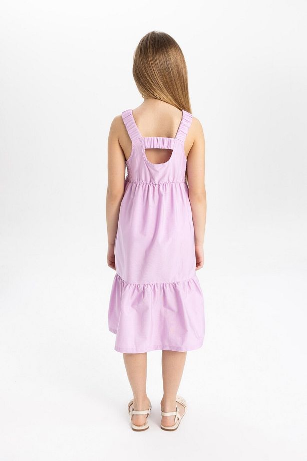 Kız Çocuk Poplin Askılı Elbise B4476a824sm - 7