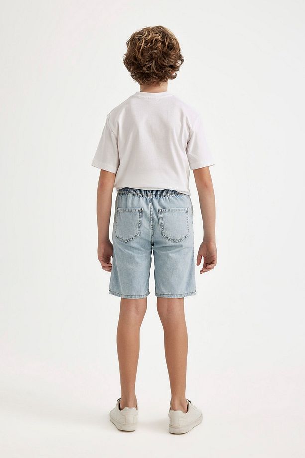 Erkek Çocuk Jean Basic Düz Şort B5764a824sm - 5
