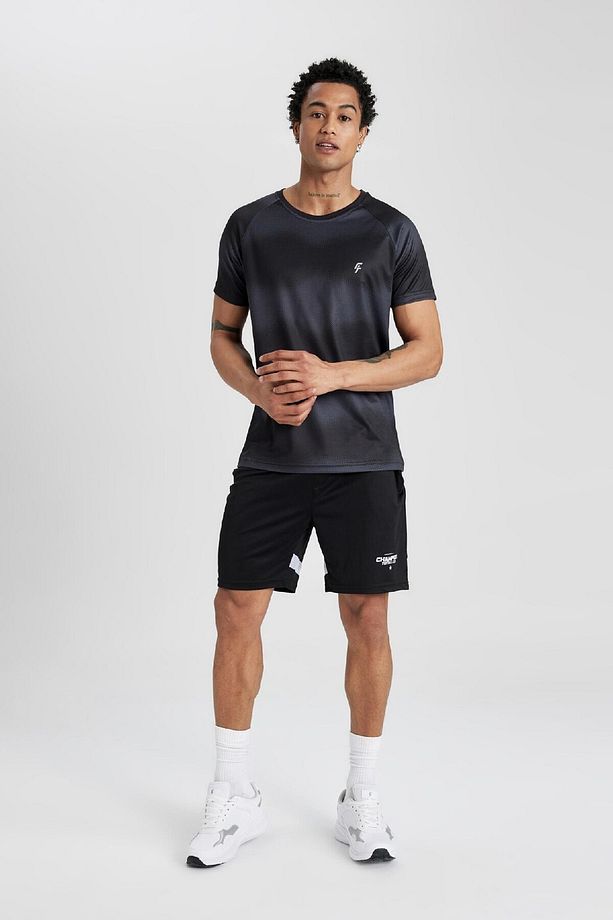 Fit Slim Fit Dar Kesim Sporcu Kısa Paça Şort B5028ax24sp - 4
