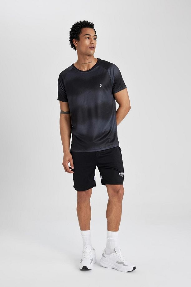 Fit Slim Fit Dar Kesim Sporcu Kısa Paça Şort B5028ax24sp - 5