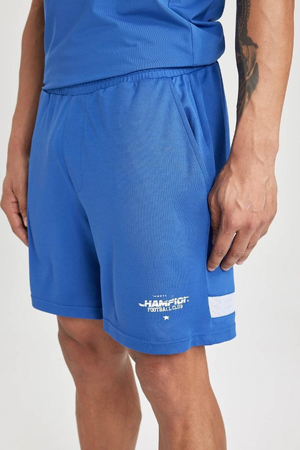 Fit Slim Fit Dar Kesim Sporcu Kısa Paça Şort B5028ax24sp - 7