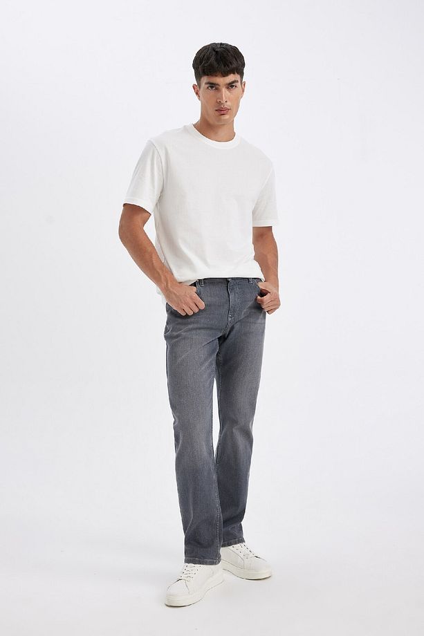 Sergio Regular Fit Normal Kalıp Normal Bel Boru Paça Jean Pantolon B7349ax24sp - 5