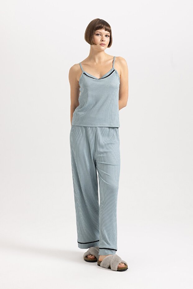 Regular Fit Askılı Casual Pijama Üstü-fall In Love B6560ax23au - 2