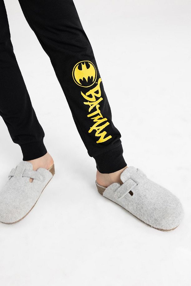 Erkek Çocuk Batman Pijama Takımı Kısa Kollu Üst Beli Lastikli Uzun Alt B5575a824sp - 6