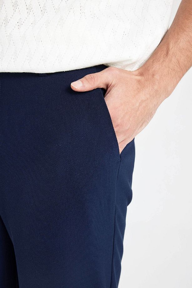 Jogger Düz Paça Her Yöne Esneyen Yazlık Kumaş Pantolon B7520ax24sp - 5