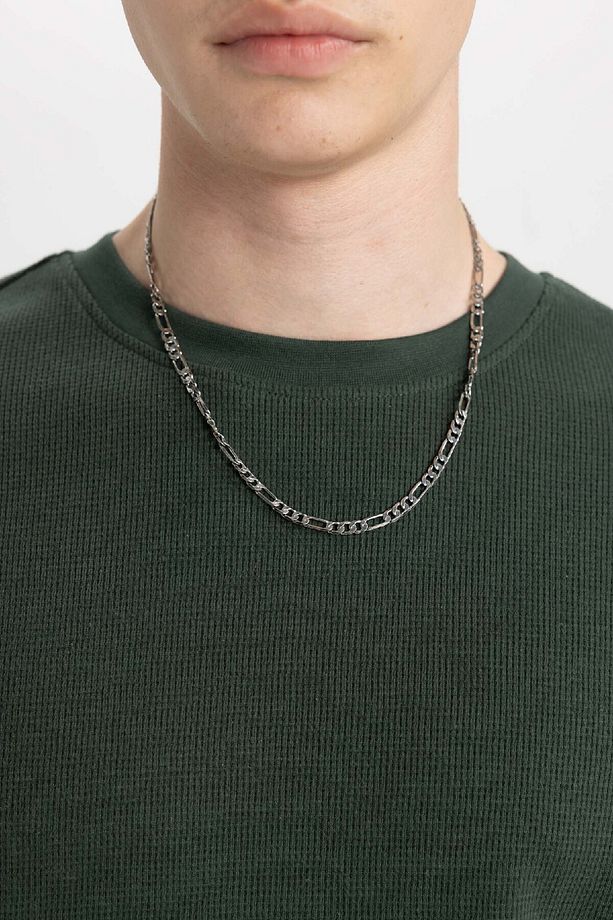 Boxy Fit Bisiklet Yaka Kısa Kollu Basic Düz Waffle Tişört B4443ax24sp - 5