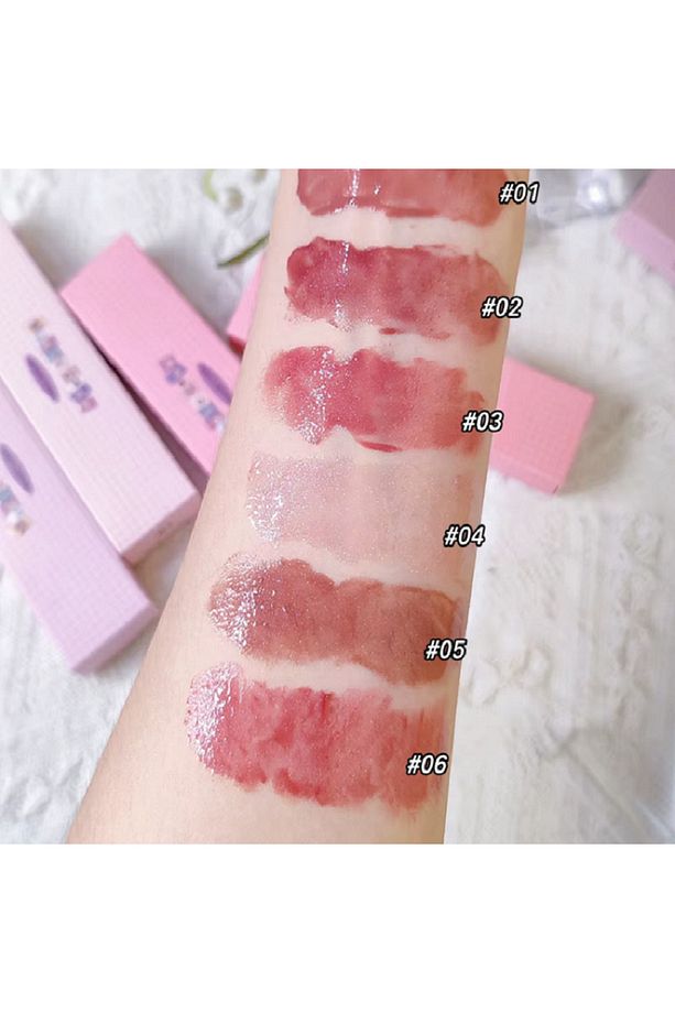 Kalpli Ruj 01 02 03 04 05 06 Jelly Lipstick Set - 7