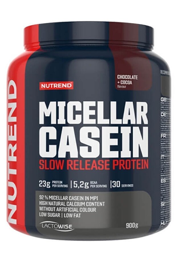 Micellar Casein Kazein Süt Proteini 900 Gr 30 Servis Çikolata Aromalı - 1
