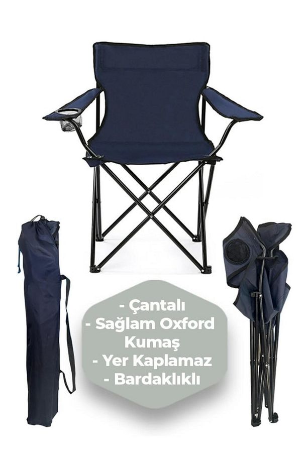 KampSeti Çadır ve 2 Adet Kamp Sandalyesi Seti - 4