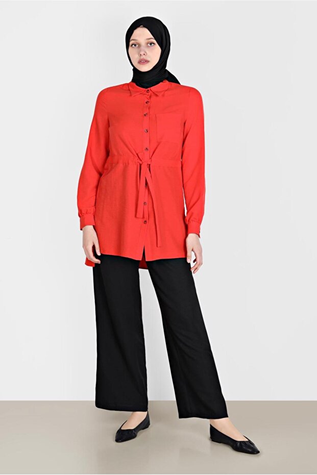 BELİ BÜZGÜLÜ TUNİK 42734 - 2