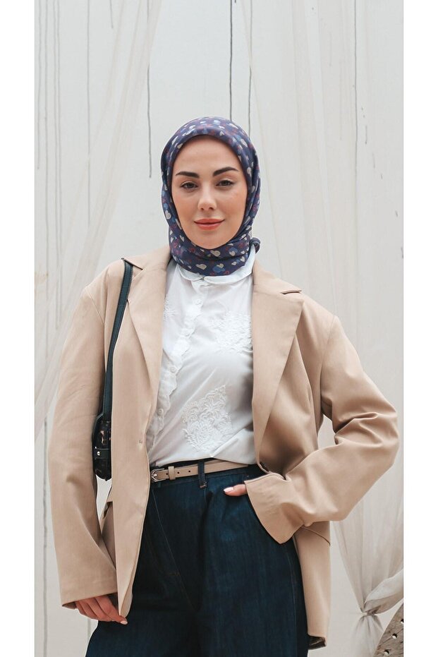 Modal İpek Eşarp-8002 - 2