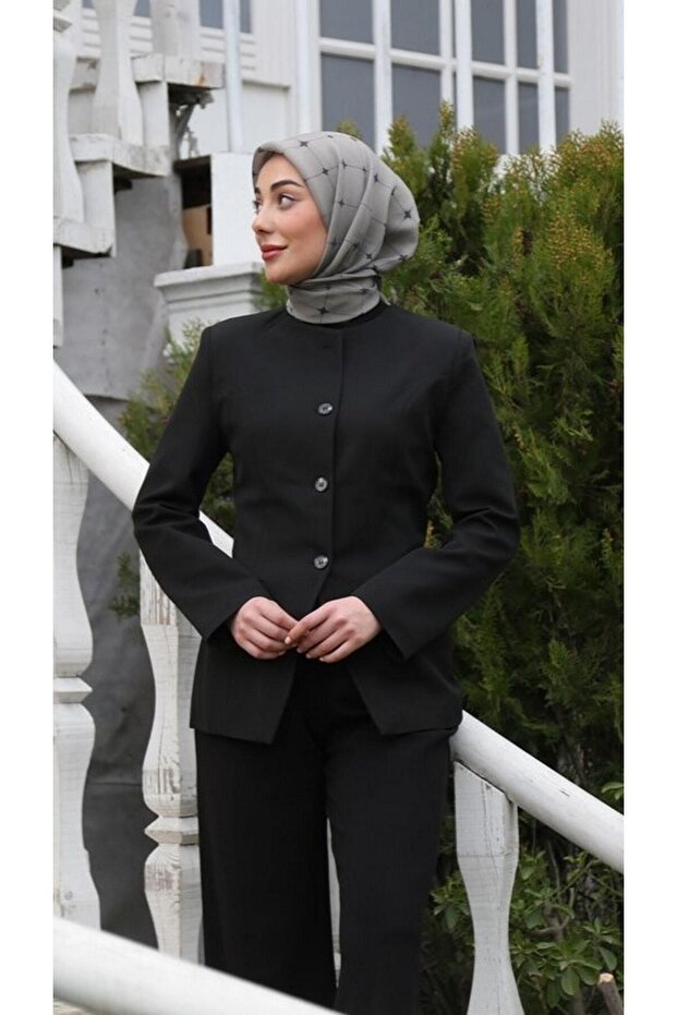 Eșarfă de mătase modal-8004 - 1