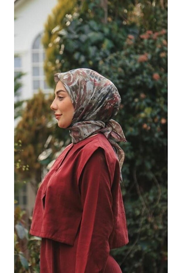 Modal İpek Eşarp-8003 - 2