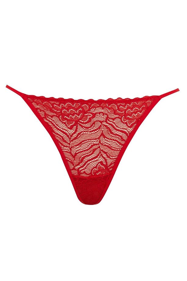 Fall In Love Kırmızı Dantel String Slip Külot B4834ax23wn - 2