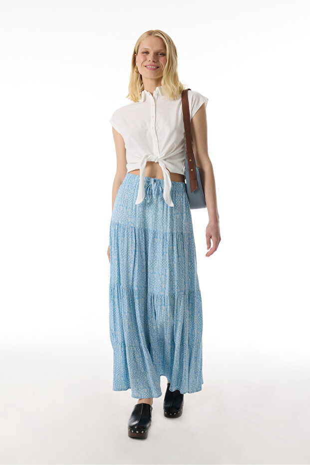 BAĞLAMALI CROP BLUZ - 3