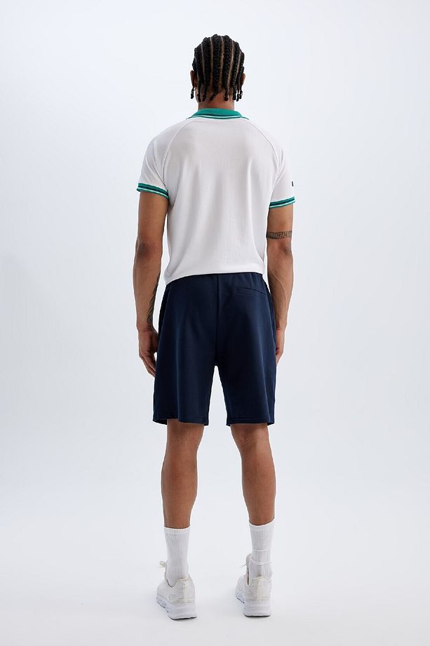 Fit Standart Fit Sporcu Basic Düz Kısa Paça Şort C0427ax24sm - 6