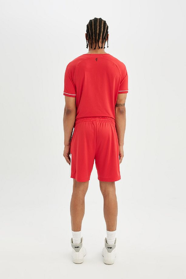 DeFactoFit Standart Fit Sporcu Kısa Paça Ağır Kumaş Şort C1750AX24SM - 6