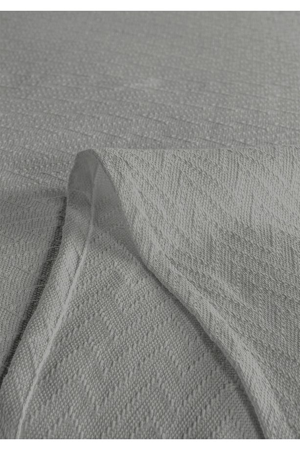 %100 Pamuk Doria Koyu Gri Tek Kişilik Pike Takımı 160 X 230cm - 4