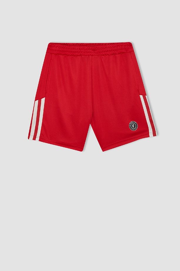 DeFactoFit Standart Fit Sporcu Kısa Paça Ağır Kumaş Şort C1750AX24SM - 7