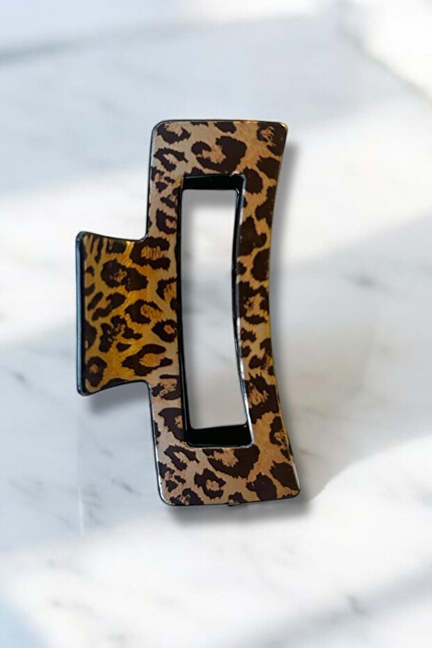 Leopard Pattern Latch Buckle - 2