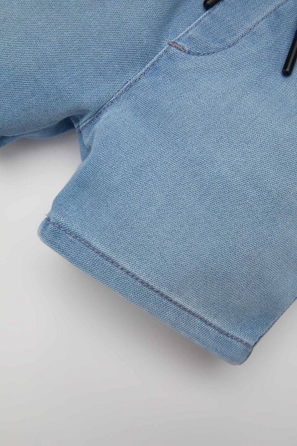 Erkek Bebek Bağcıklı Jean Şort C2307a524sm - 3