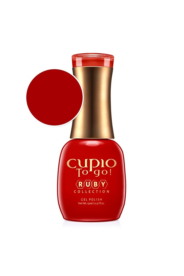 Oja semipermanenta Ruby Collection Hot Red - 1