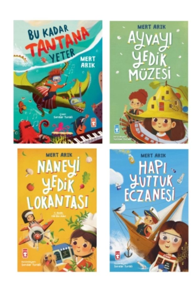 TİMAŞ YAYINLARI BU KADAR TANTANA YETER - AYVAYI YEDİK MÜZESİ - NANEYİ YEDİK LOKANTASI - HAPI YUTTUK