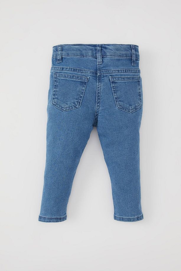 Kız Bebek 3d Düz Paça Jean Pantolon B0064a524sp - 4
