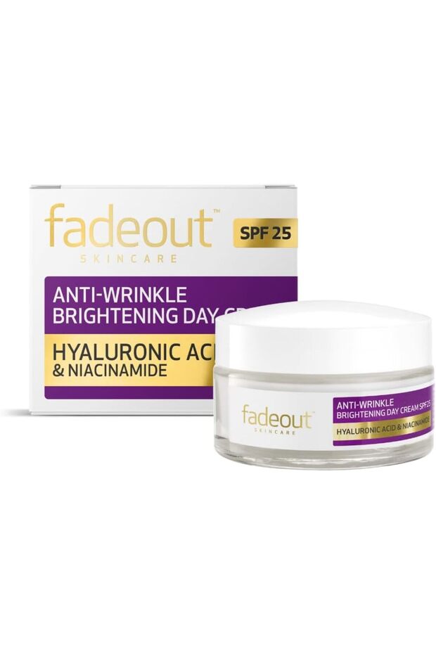 AntiWrinkle Brightening Day Cream-Hyaluronic Acid & Niacinamide-Spf25-Reduce Fine Line-50Ml