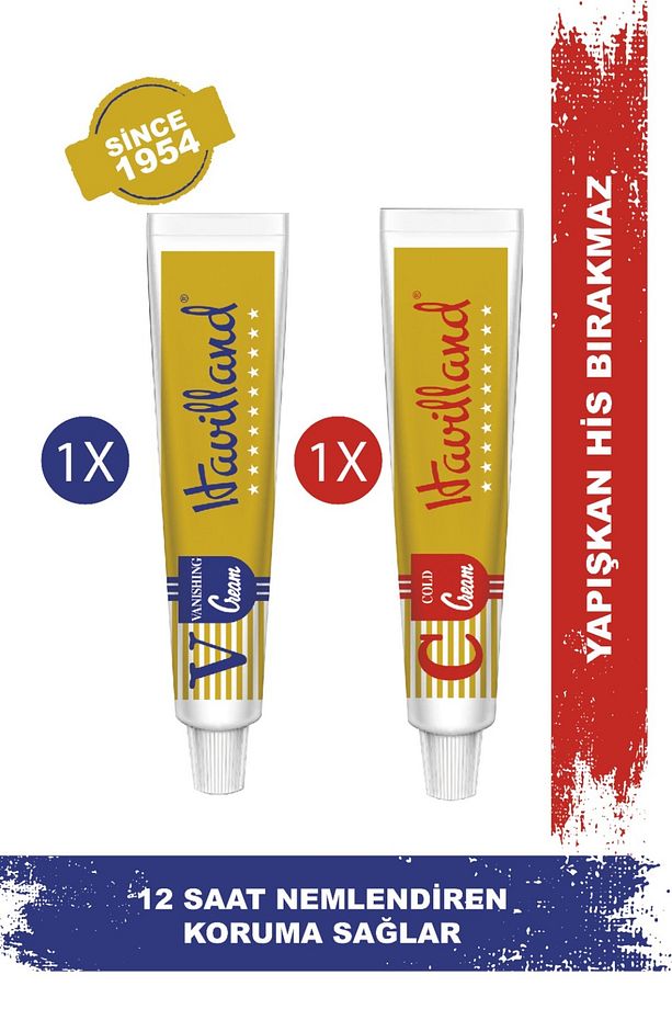 Hassas ve Yağlı Ciltlere Özel Yağlı ve Yağsız Krem 40ml x 2 80ml - 1