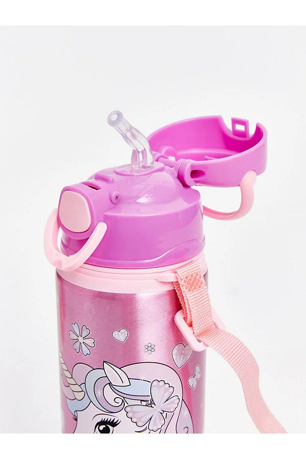 LCW ACCESSORIES Karışık Baskılı Pipetli Suluk 600 Ml - 4
